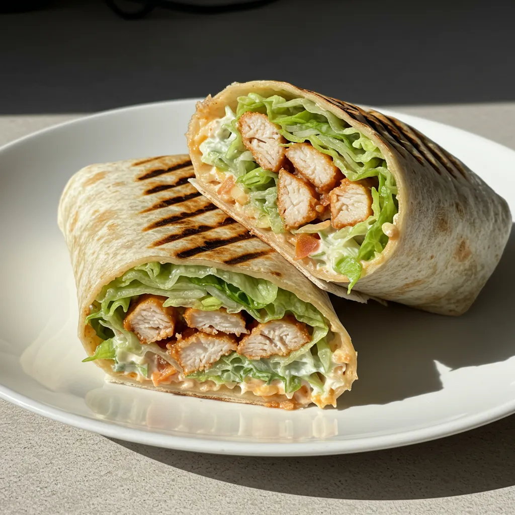 Yummy Chipotle Ranch Grilled Chicken Burrito: Tonight's Ultimate Tex-Mex Flavor Masterpiece - secondary view